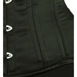 Underbust Satin longline corset 28”